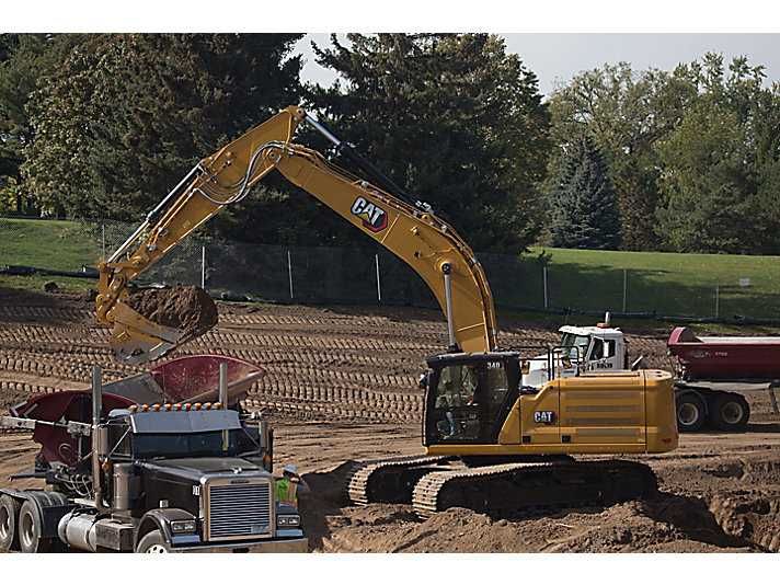Гусеничный экскаватор CAT [340] 2.5м³