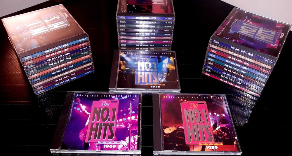CD-uri Originale - The No.1 Hits 1960-1989 (Set complet * 30 CD)