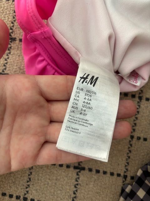 Купальники барби H&M