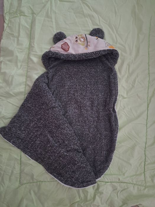 Чувалче за бебе от 0 до 3 месеца за есенно-зимния сезон