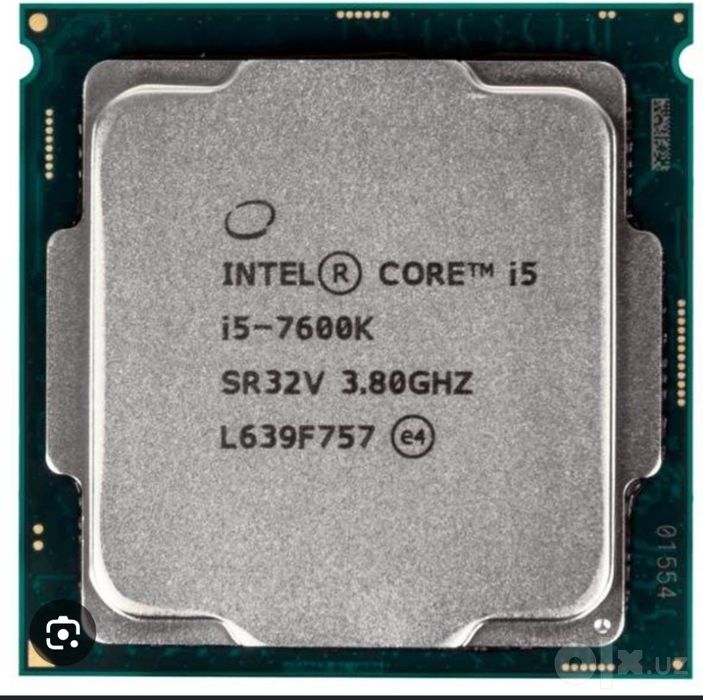 Продается процесор i5 7600K