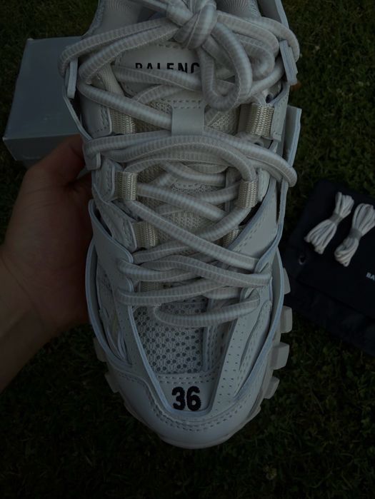Adidasi Balenciaga Track White