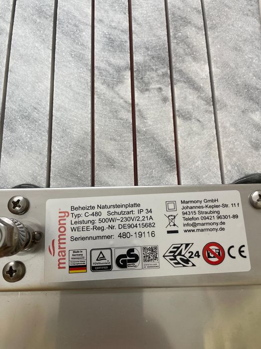 Panou radiant încălzire infraroșu Marmony-Germania