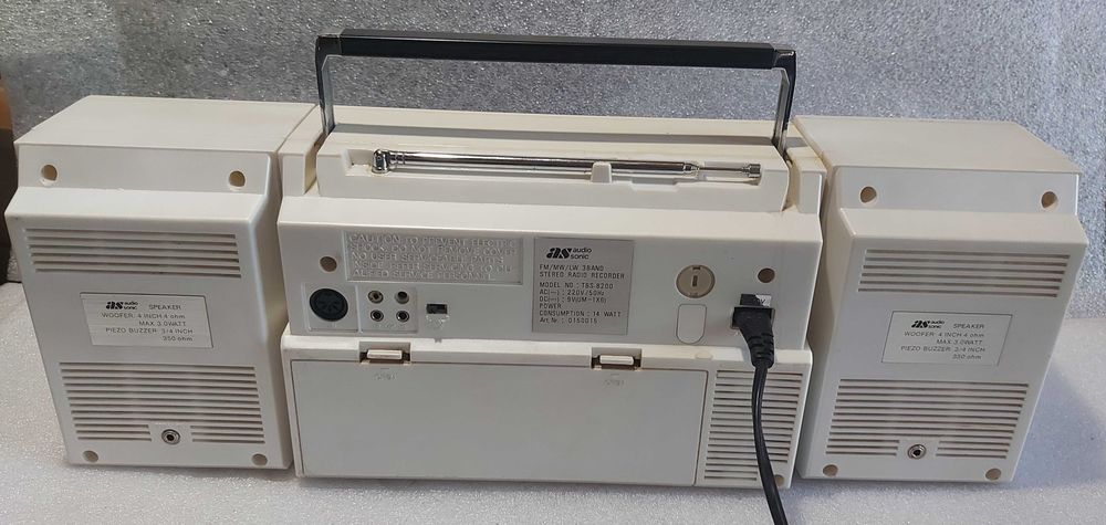 Audio Sonic TBS-8200 Stereo Radio Cassette Recorder