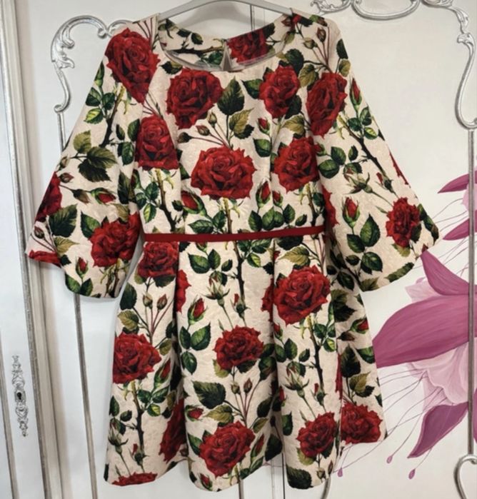 Rochie cu model floral