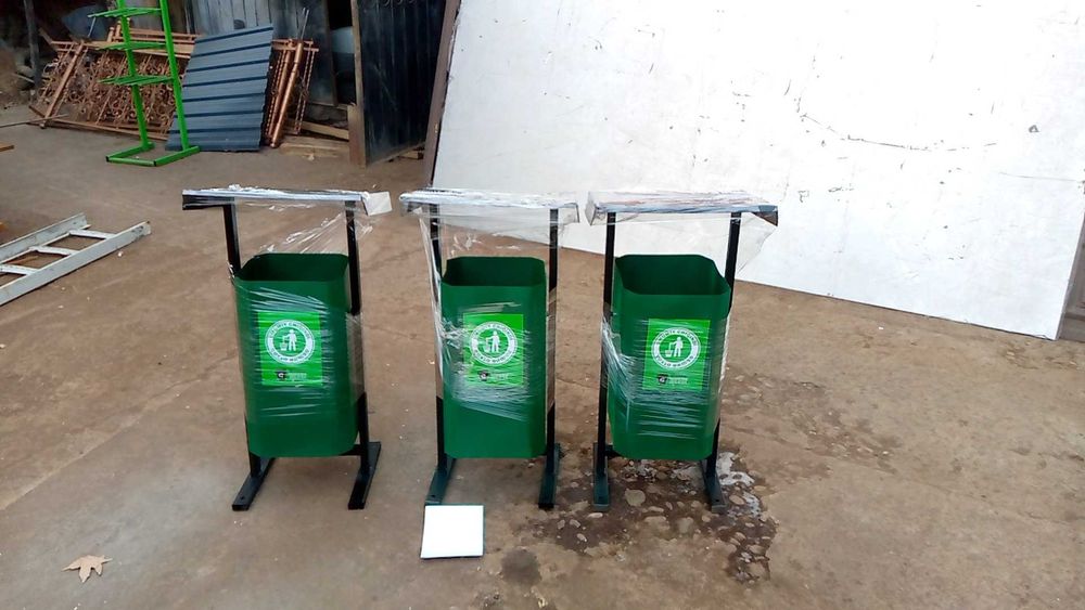 Мусрный бак улични урна  3х   2х