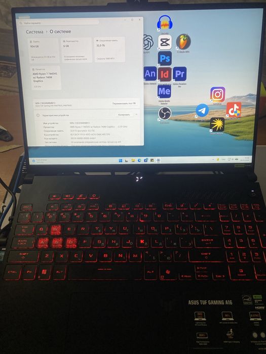 Asus tuf gaming a16