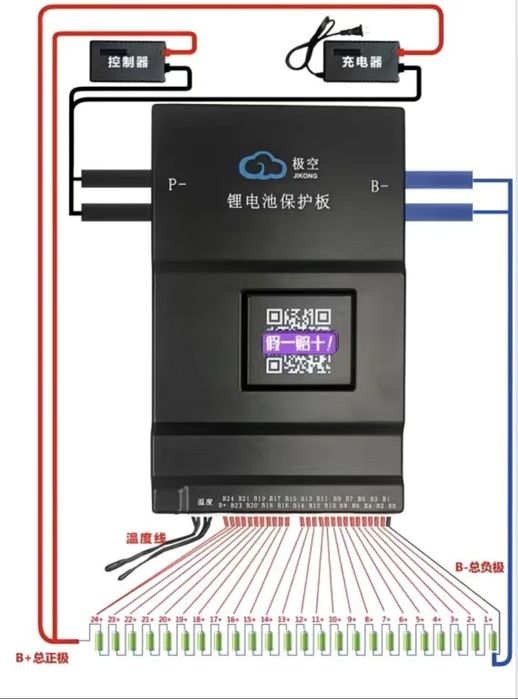BMS  platalar 4S  8--24S 40A 80A 120A