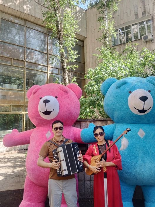 Баян+домбыра+гитара+тамада