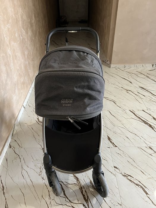 К-т количка Mamas & Papas Ocarro Onyx + кош за новородено и аксесоари