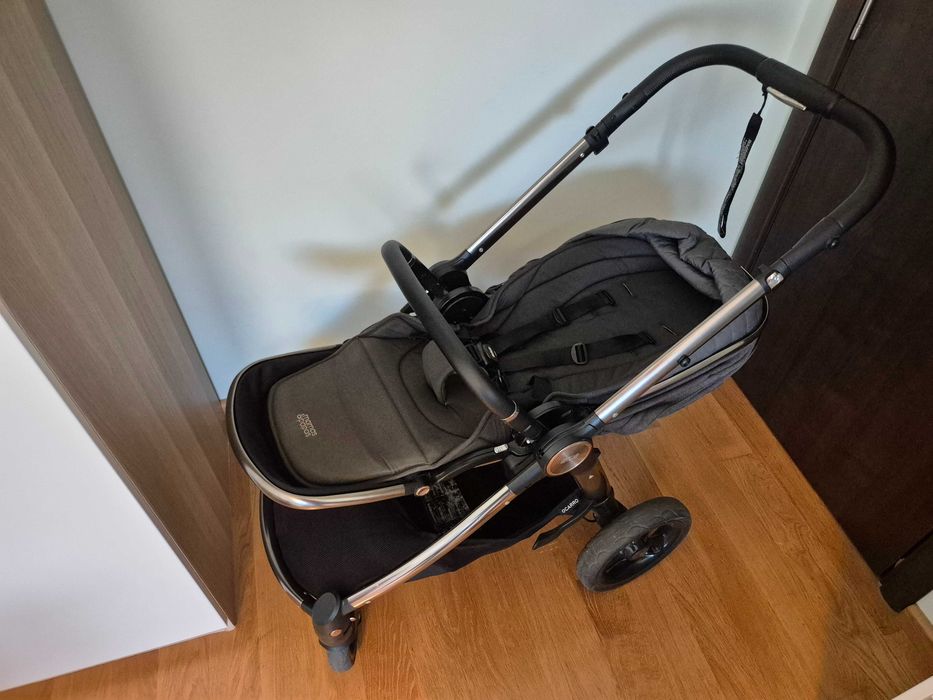 Бебешка количка Mamas & Papas Ocarro Onyx + кош и зимно чувалче