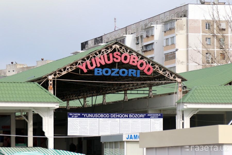 Юнусабод дехқон бозорида 6 квм дўкон арендага берилади!