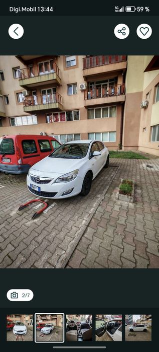Vând Opel Astra g An fabricație 2011.