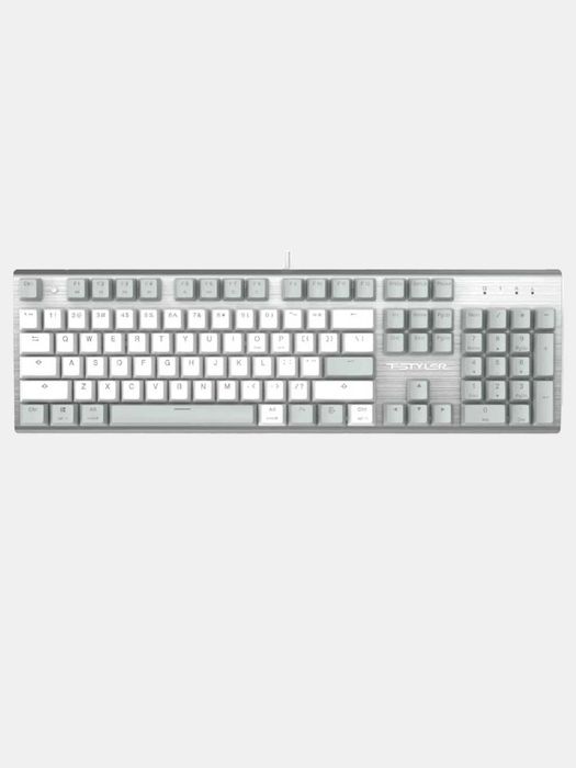 KB A4Tech FS100 Neon(White)(Blue)(Black)механические клавиатуры 1.4