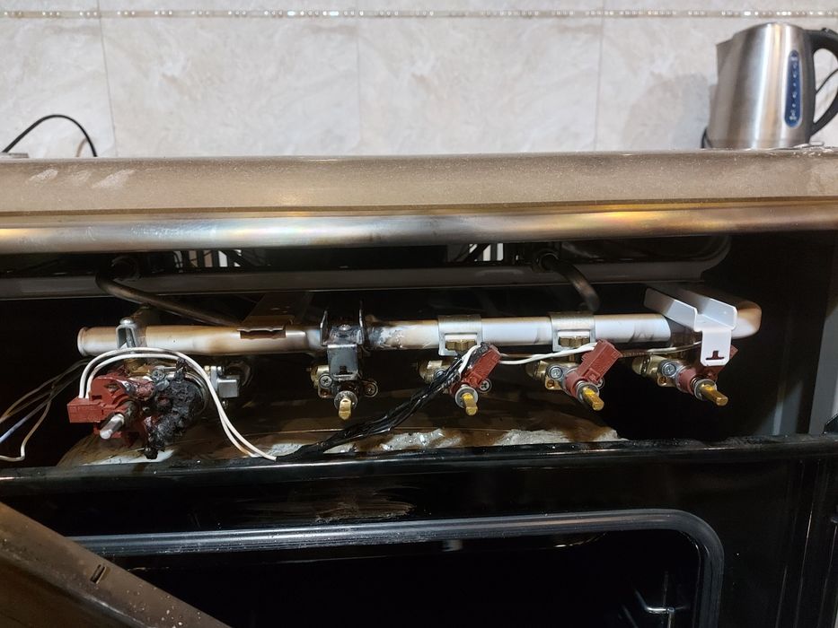 Ремонт газ плита установка газовы электр плита ремонт запчасти Гефест