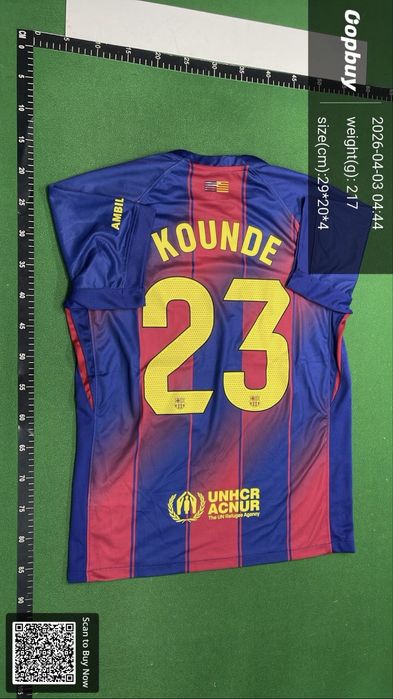 Tricou Kounde barcelona