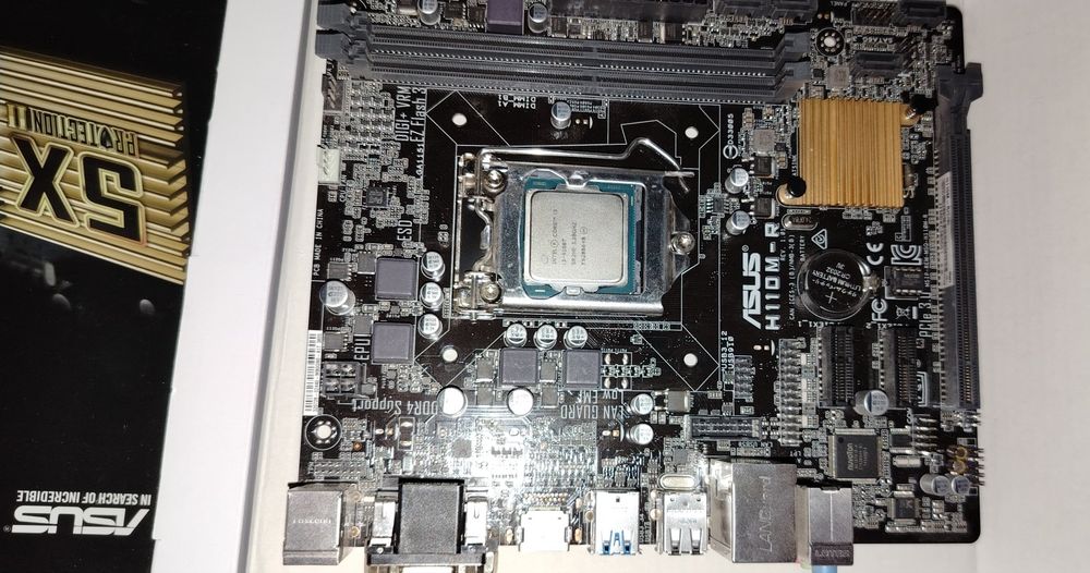 Мат. плата Asus H110M-K на запчасти