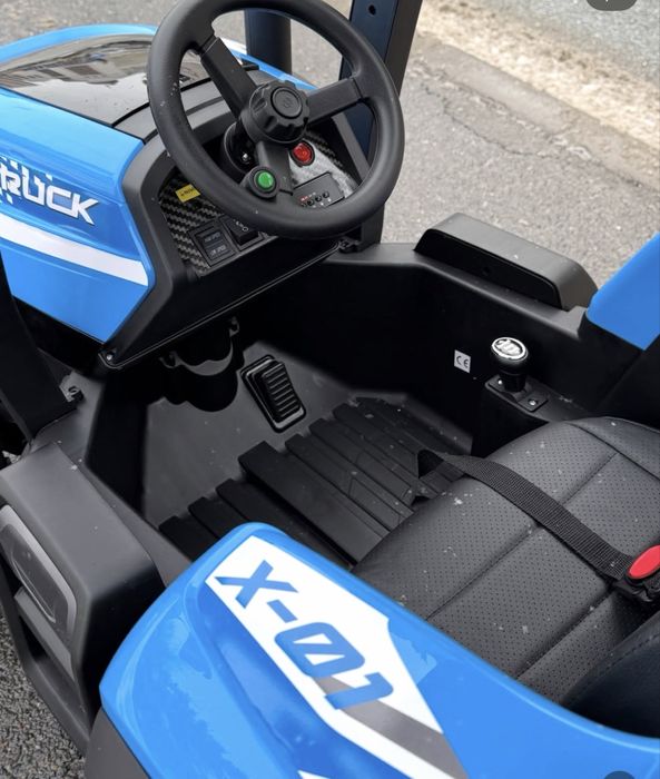 Семей трактор детский машина электромобиль