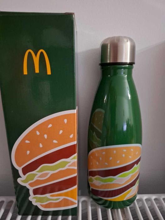Sticla McDonald's reutilizabila din otel inoxidabil - NOUA