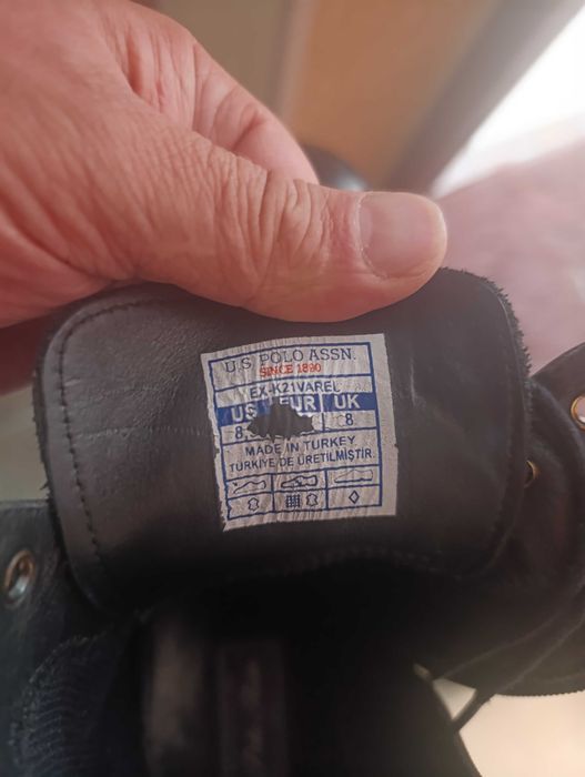 Продам мужские ботинки Polo,кожа,42,недорого