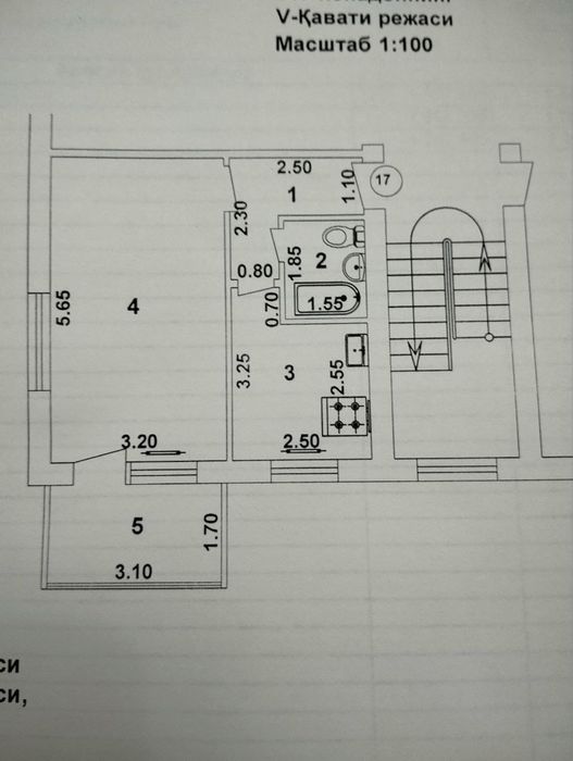 Обмен квартиры на кора-камише 1/1, 1/5/5 с ремонтом