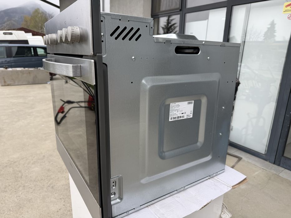 Фурна за вграждане Инокс с вентилатор