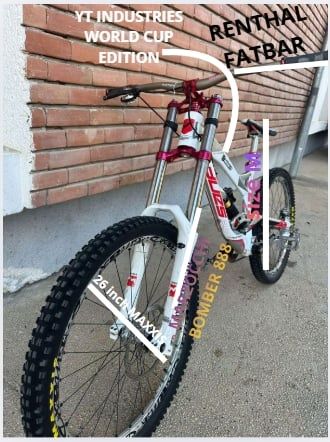 DE VÂNZARE– 2012 YT-Industries TuEs 2.0 World Cup Limited Edition