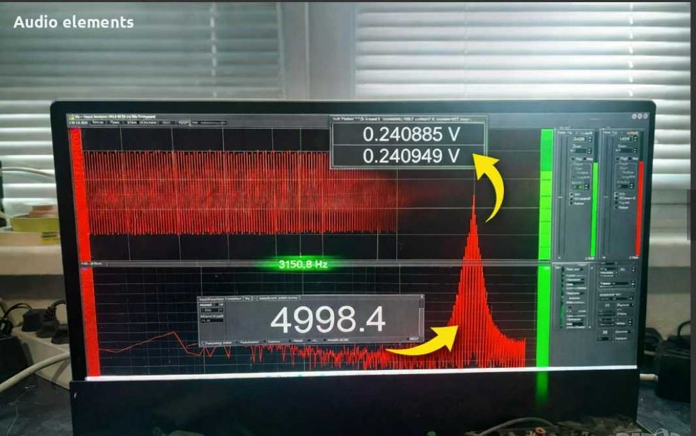 Тест касета 3150 / 5000 / 8000 Hz