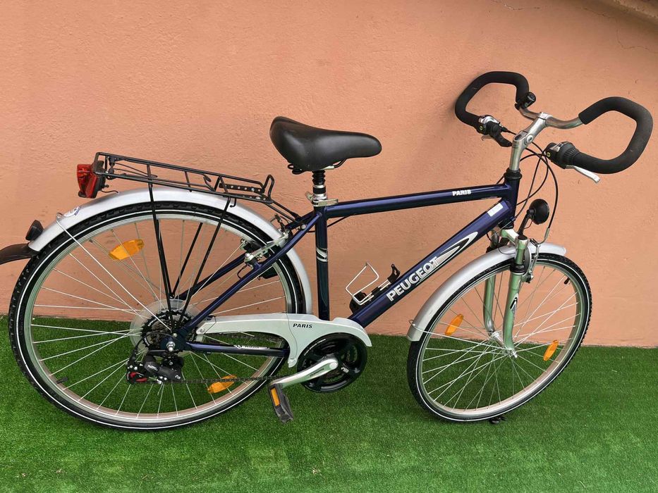 Като Нов Алуминиев Велосипед  PEGEOT 28цола 7х3 Внос Германия