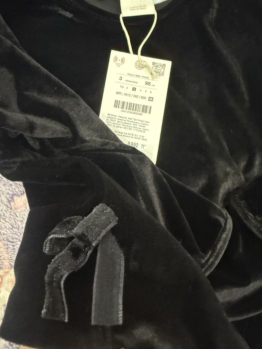 Бархатная кофта Zara новая
