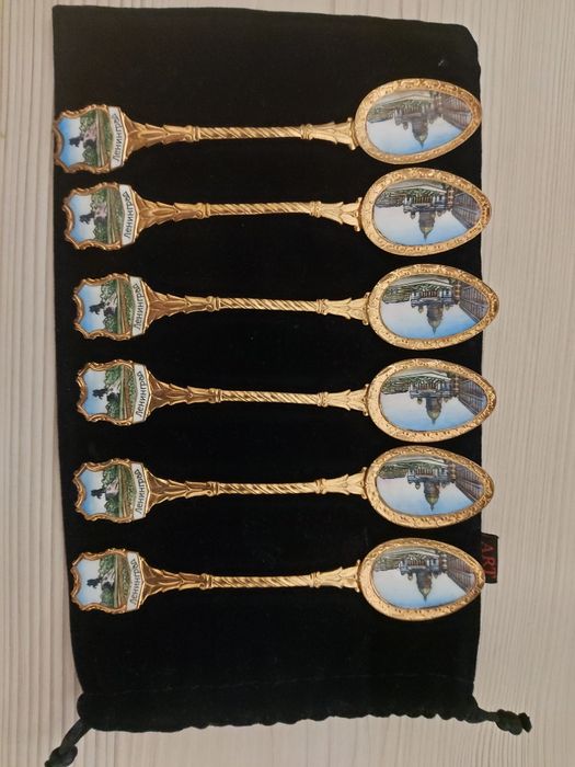 Ппозлатени лъжички за кафе