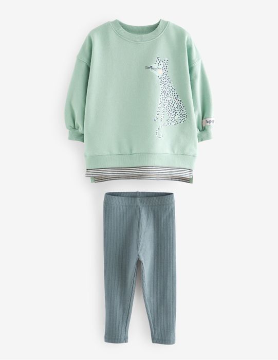 Детски комплект клин и блузка Next