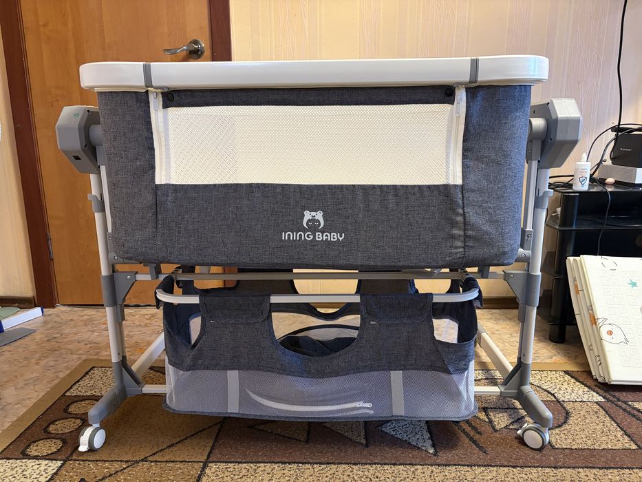 Кроватка детская (маятник, электроукачивание)