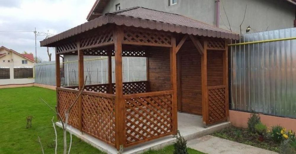 Foișoare, terase, magazii, pergole, căsuțe etc