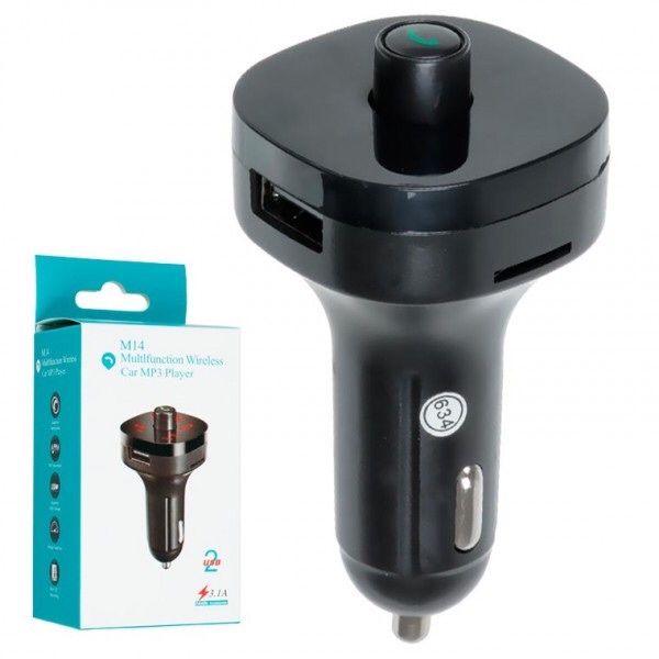 FM модулятор трансмиттер FM радио блютуз