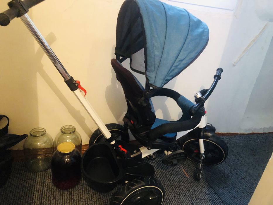 Велосипед коляска  детская