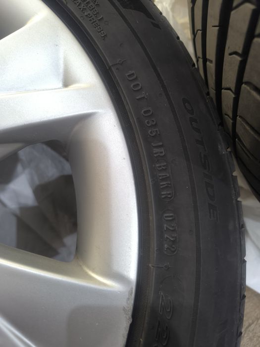 Джанти оригинални за Ауди а4 б8 със много добри гуми Nexen