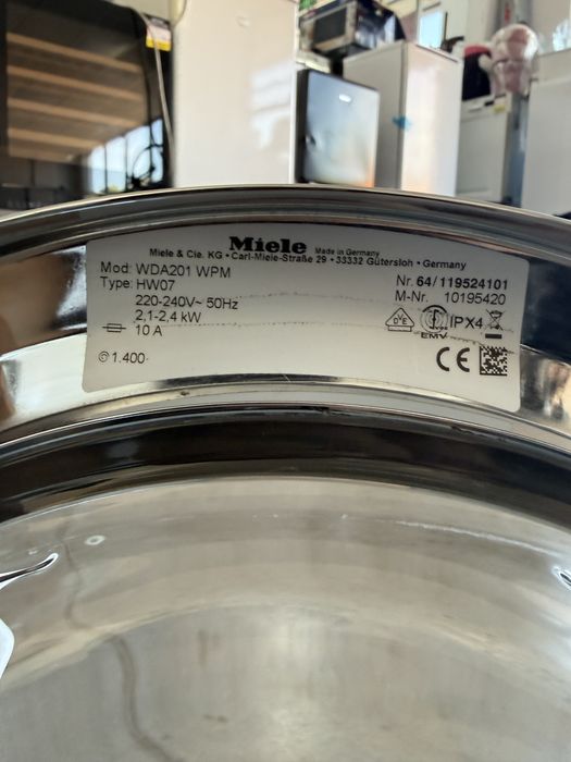 Пералня за вграждане MIELE W Classic