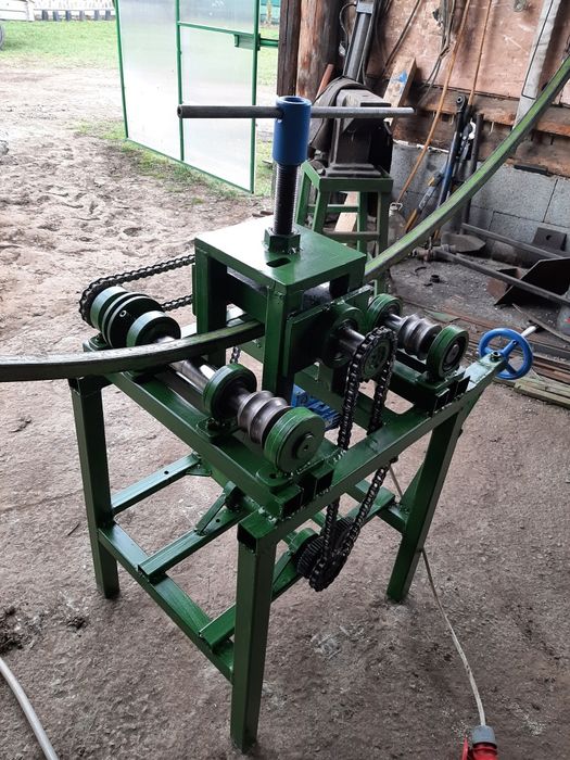 Mașină de roluit țevi, profile pentru solarii copertine