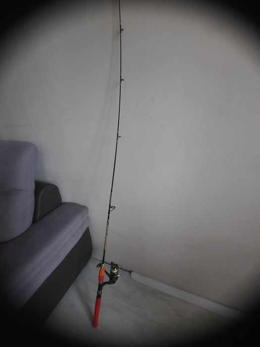 Готов комплект от спининг въдица с макара и плетено влакно