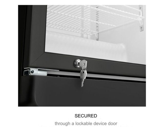 Нова хладилна витрина Bomann KSG7351N 347 литра