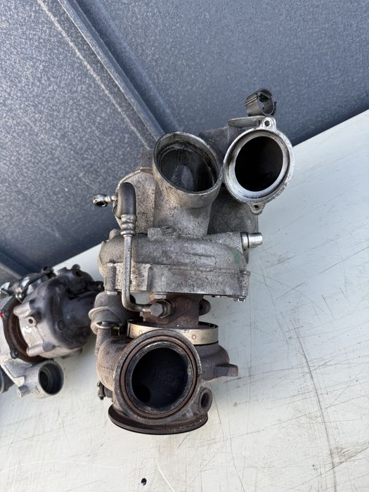 Set /Kit trei turbine turbo 381cp Bmw  F01 750d x6 x5 m50d  f10 550d o