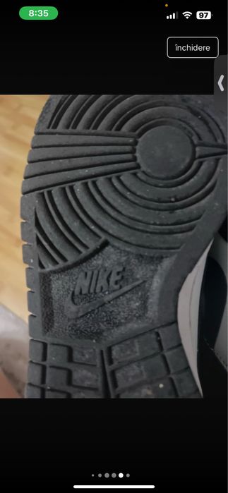 dunk uri low marime 37.5