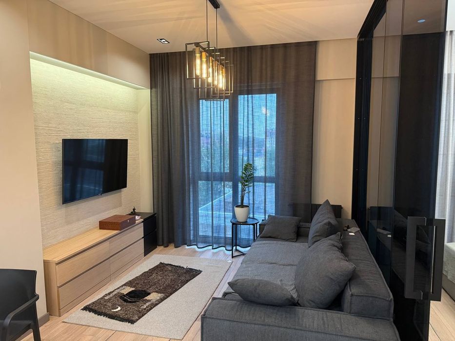 2х комнатная 50м², Akay City, 6 этаж люкс ремонт дом полностью заселен