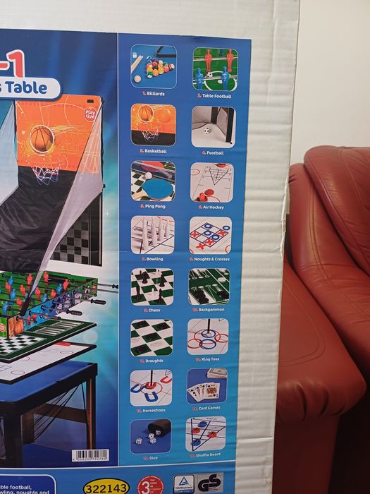 Mulți Games Table 16-in-1, 5 ani+