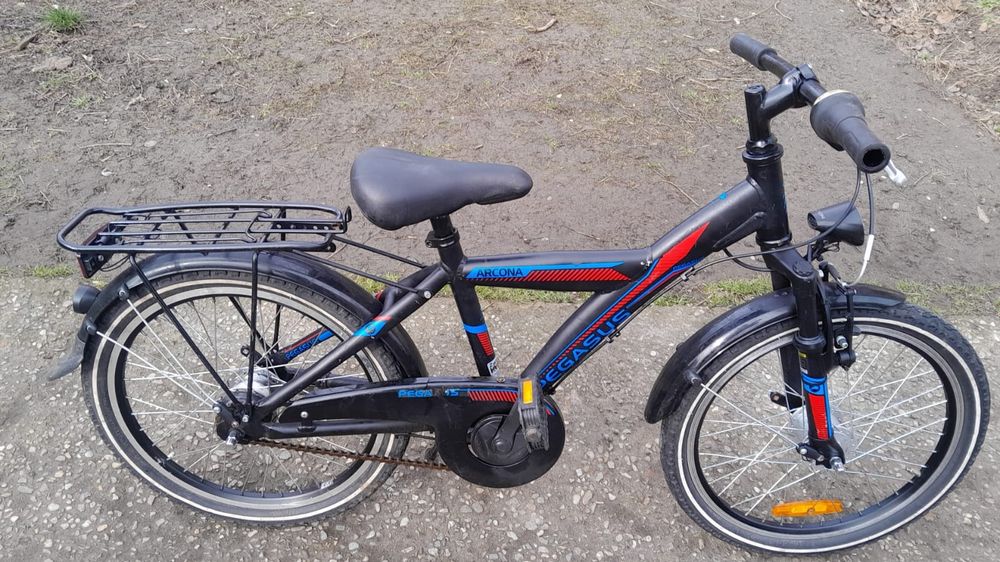 Bicicleta atb copii (5-9 ani) Pegasus, 20 inch,Aluminiu,7V Nexus,dinam