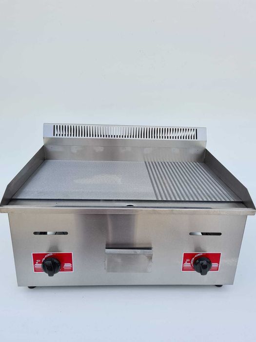 Outlet Lichidare de stoc Grill Gaz Profesional Neted Striat GPL Horeca Puternic Transport Gratuit