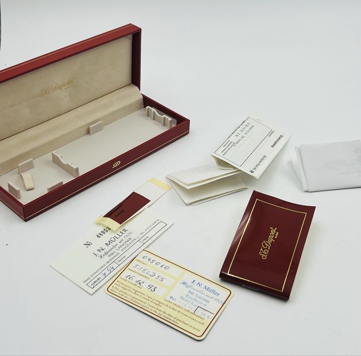 S.T.Dupont химикал с позлата 1993г