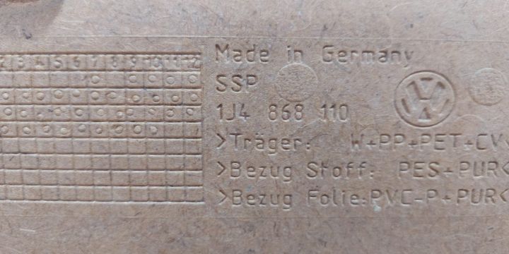 Set fete de usi Volkswagen VW Golf a 4-a generatie