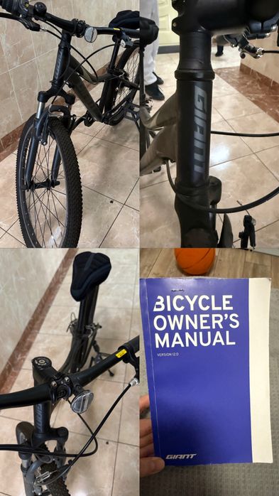 Велосипед GIANT XTC JR 24 black